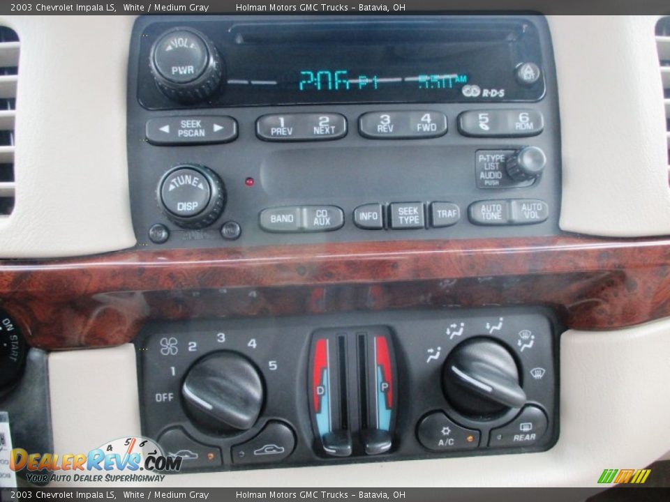 2003 Chevrolet Impala LS White / Medium Gray Photo #7