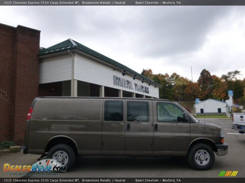 2015 Chevrolet Express 3500 Cargo Extended WT Brownstone Metallic / Neutral Photo #1