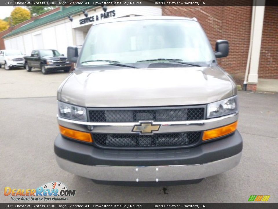 2015 Chevrolet Express 3500 Cargo Extended WT Brownstone Metallic / Neutral Photo #3