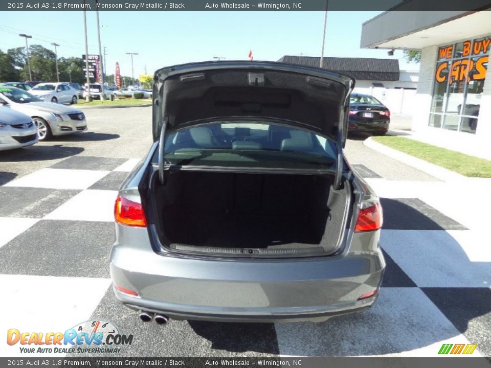 2015 Audi A3 1.8 Premium Monsoon Gray Metallic / Black Photo #5
