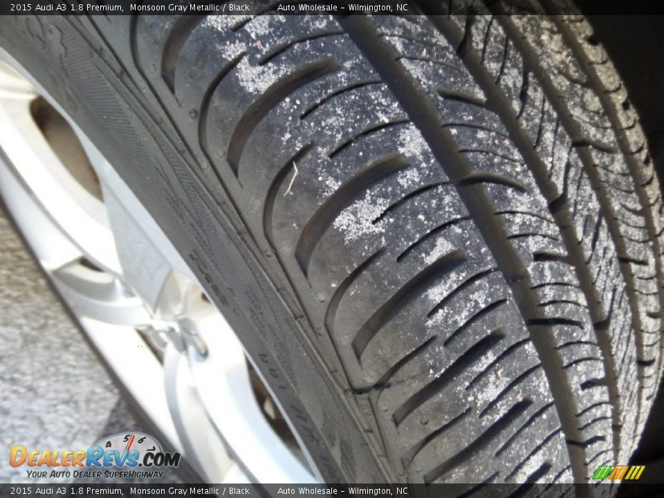 2015 Audi A3 1.8 Premium Monsoon Gray Metallic / Black Photo #8