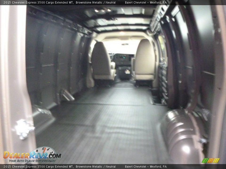2015 Chevrolet Express 3500 Cargo Extended WT Brownstone Metallic / Neutral Photo #12