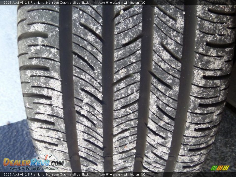 2015 Audi A3 1.8 Premium Monsoon Gray Metallic / Black Photo #9