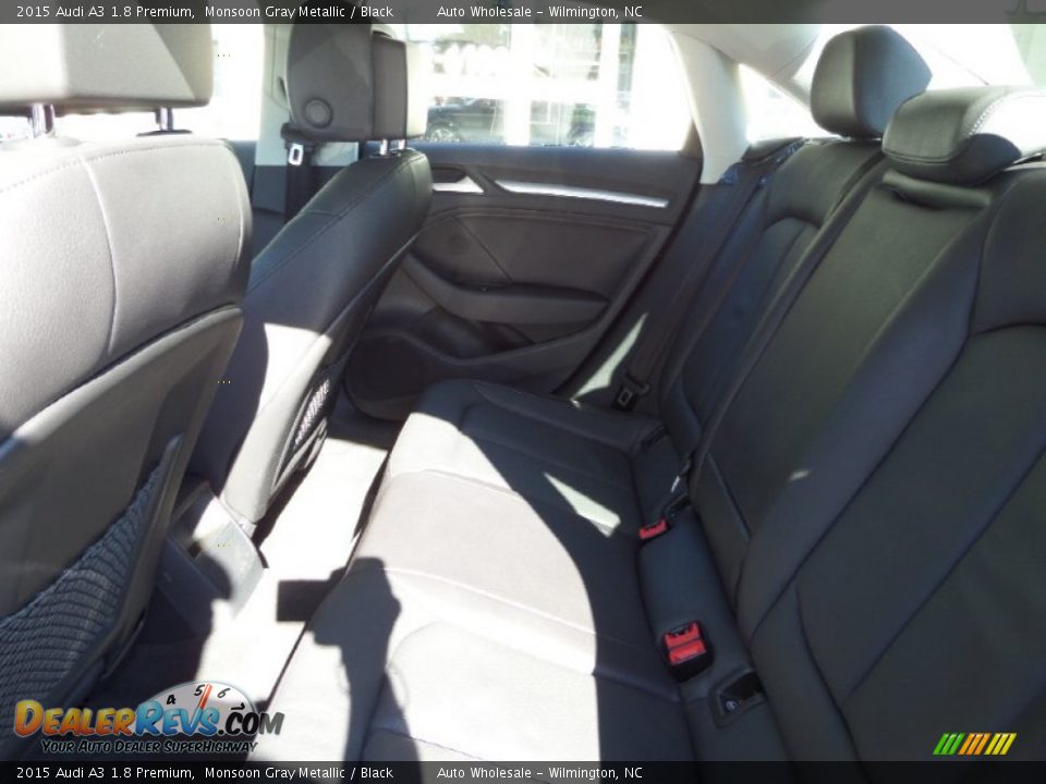 2015 Audi A3 1.8 Premium Monsoon Gray Metallic / Black Photo #12