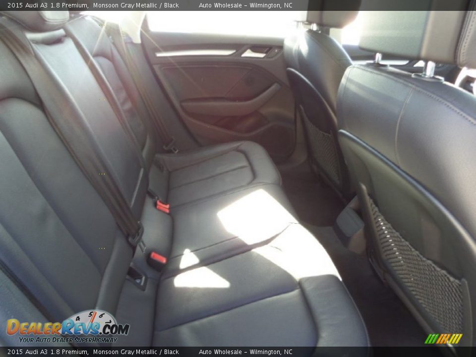 2015 Audi A3 1.8 Premium Monsoon Gray Metallic / Black Photo #14