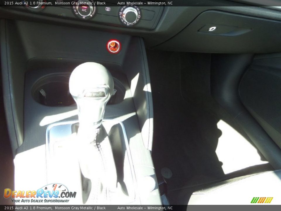 2015 Audi A3 1.8 Premium Monsoon Gray Metallic / Black Photo #18