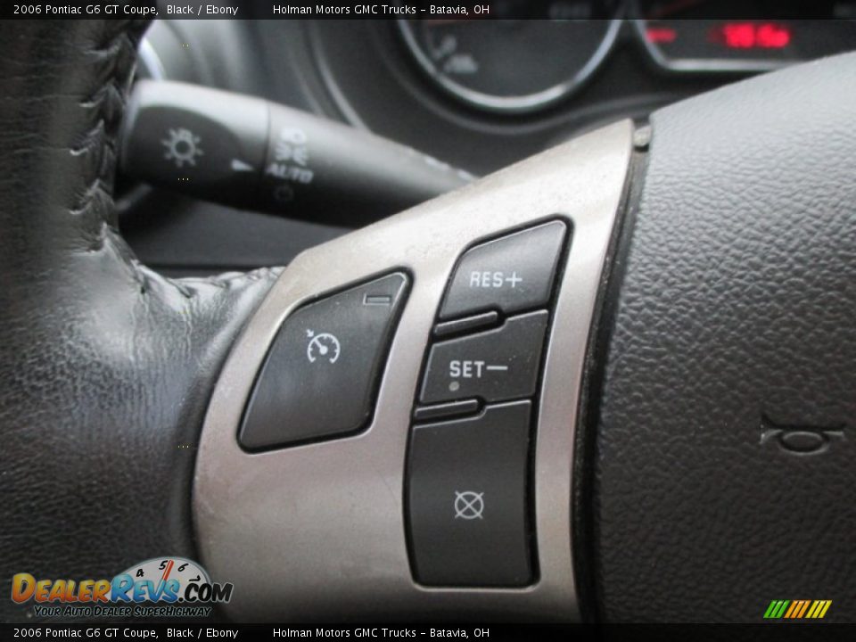 2006 Pontiac G6 GT Coupe Black / Ebony Photo #11