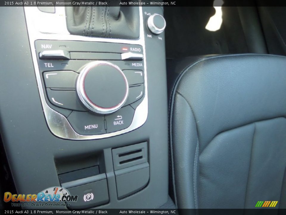 2015 Audi A3 1.8 Premium Monsoon Gray Metallic / Black Photo #19