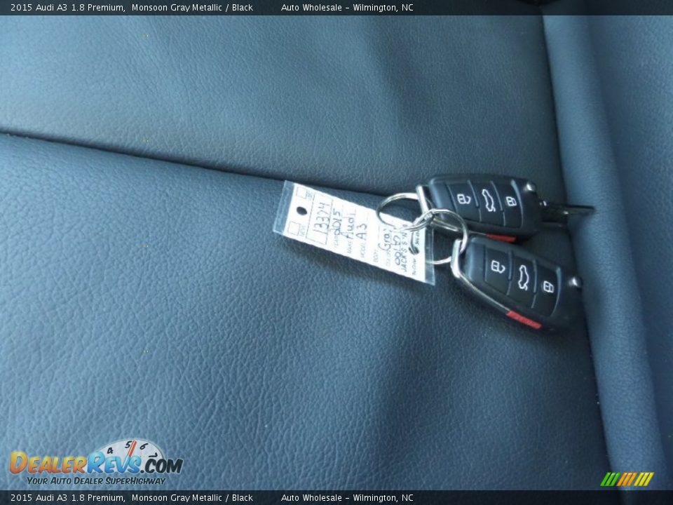 2015 Audi A3 1.8 Premium Monsoon Gray Metallic / Black Photo #20