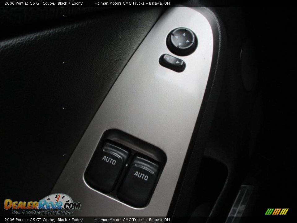 2006 Pontiac G6 GT Coupe Black / Ebony Photo #14
