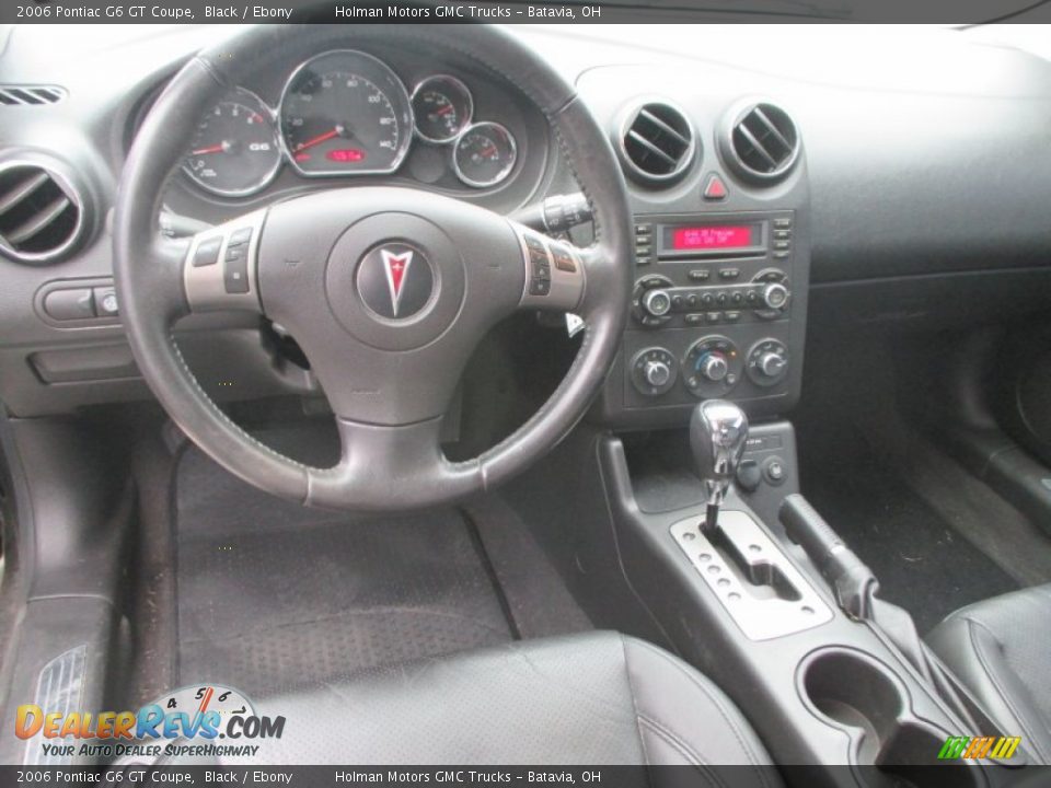 2006 Pontiac G6 GT Coupe Black / Ebony Photo #18