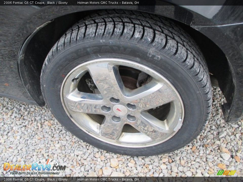 2006 Pontiac G6 GT Coupe Black / Ebony Photo #19