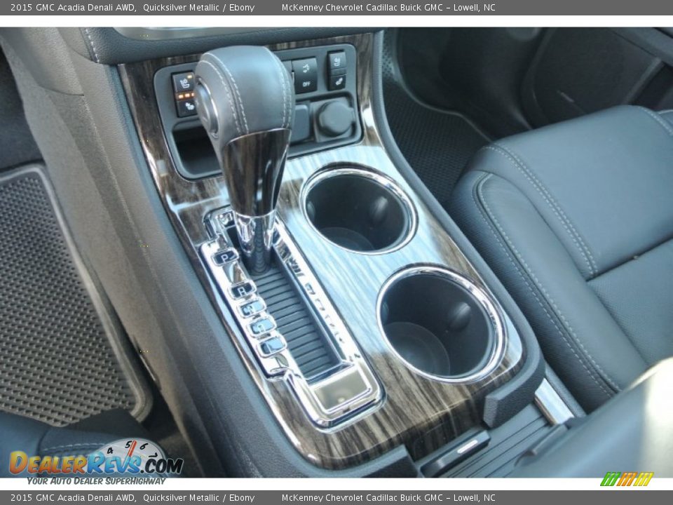 2015 GMC Acadia Denali AWD Quicksilver Metallic / Ebony Photo #11