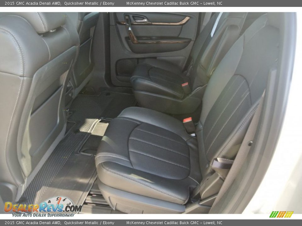 2015 GMC Acadia Denali AWD Quicksilver Metallic / Ebony Photo #18