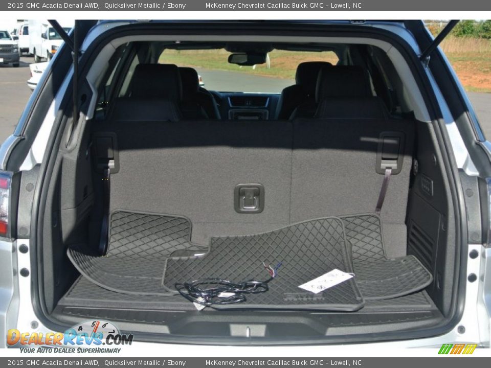 2015 GMC Acadia Denali AWD Quicksilver Metallic / Ebony Photo #19