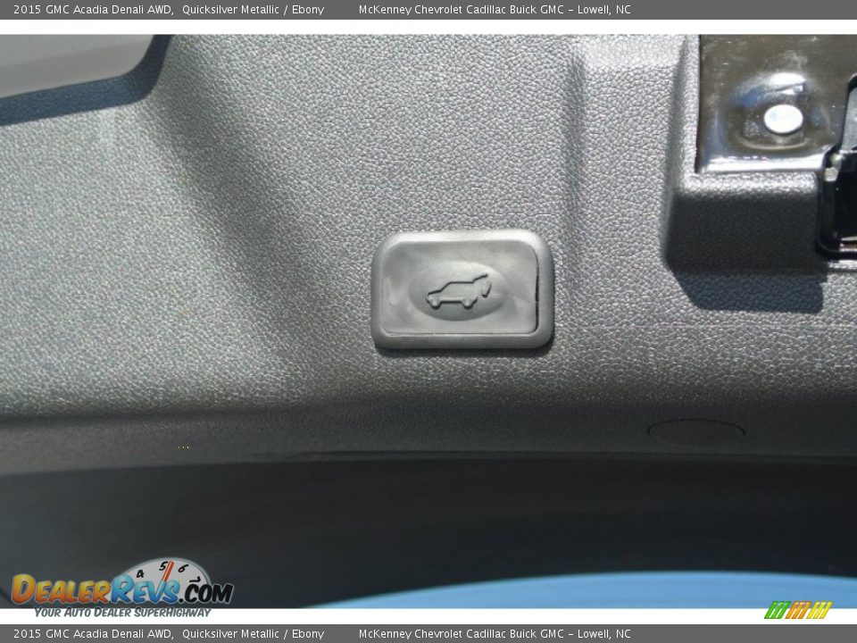 2015 GMC Acadia Denali AWD Quicksilver Metallic / Ebony Photo #20