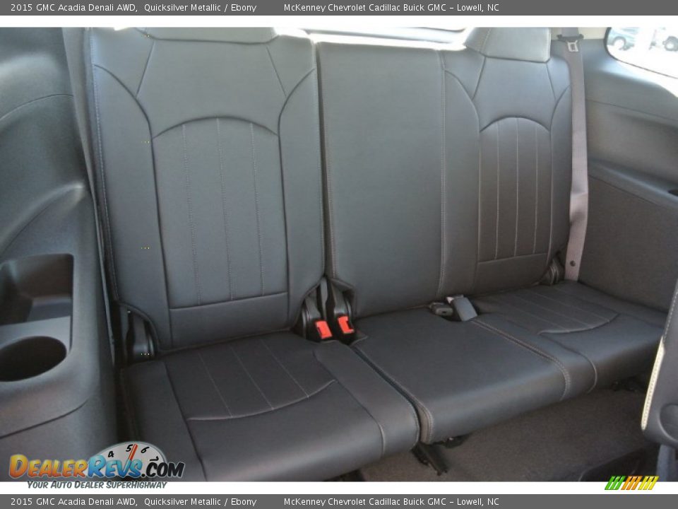 2015 GMC Acadia Denali AWD Quicksilver Metallic / Ebony Photo #21