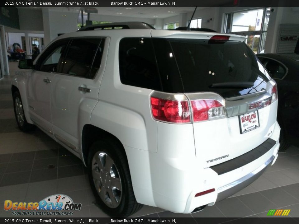 2015 GMC Terrain Denali Summit White / Jet Black Photo #4