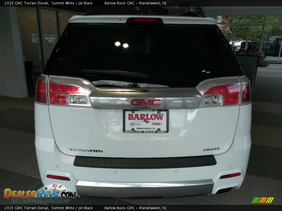 2015 GMC Terrain Denali Summit White / Jet Black Photo #5