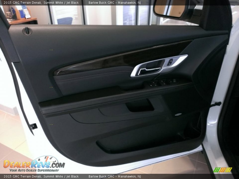 2015 GMC Terrain Denali Summit White / Jet Black Photo #7