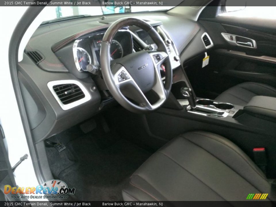 2015 GMC Terrain Denali Summit White / Jet Black Photo #8