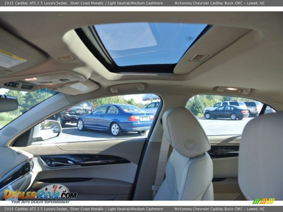 Sunroof of 2015 Cadillac ATS 2.5 Luxury Sedan Photo #10