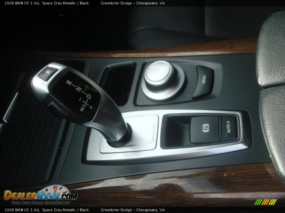 2008 BMW X5 3.0si Space Grey Metallic / Black Photo #8