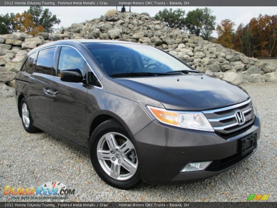 2012 Honda Odyssey Touring Polished Metal Metallic / Gray Photo #1