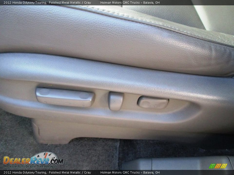 2012 Honda Odyssey Touring Polished Metal Metallic / Gray Photo #6