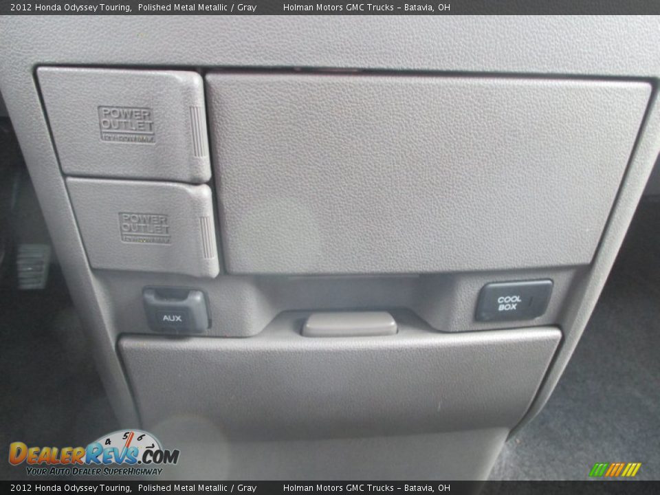 2012 Honda Odyssey Touring Polished Metal Metallic / Gray Photo #14