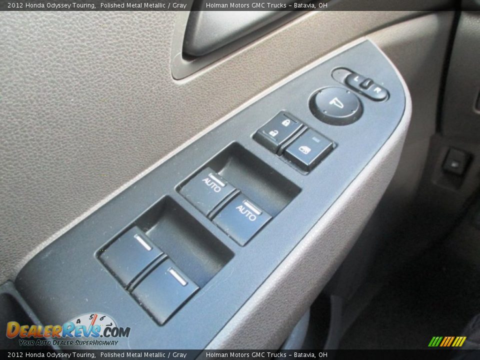 2012 Honda Odyssey Touring Polished Metal Metallic / Gray Photo #20
