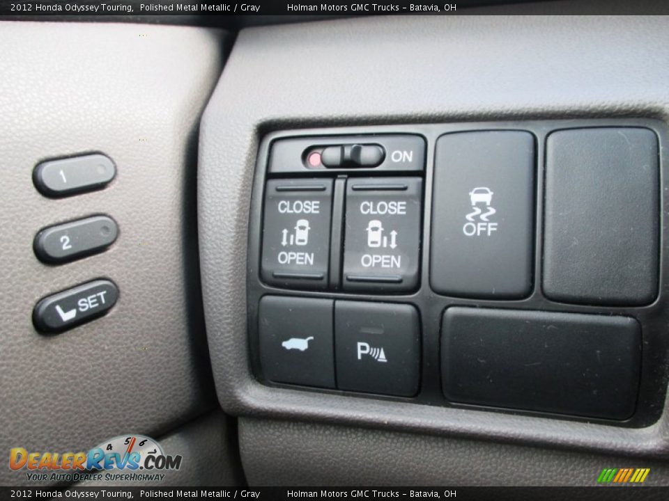 2012 Honda Odyssey Touring Polished Metal Metallic / Gray Photo #21