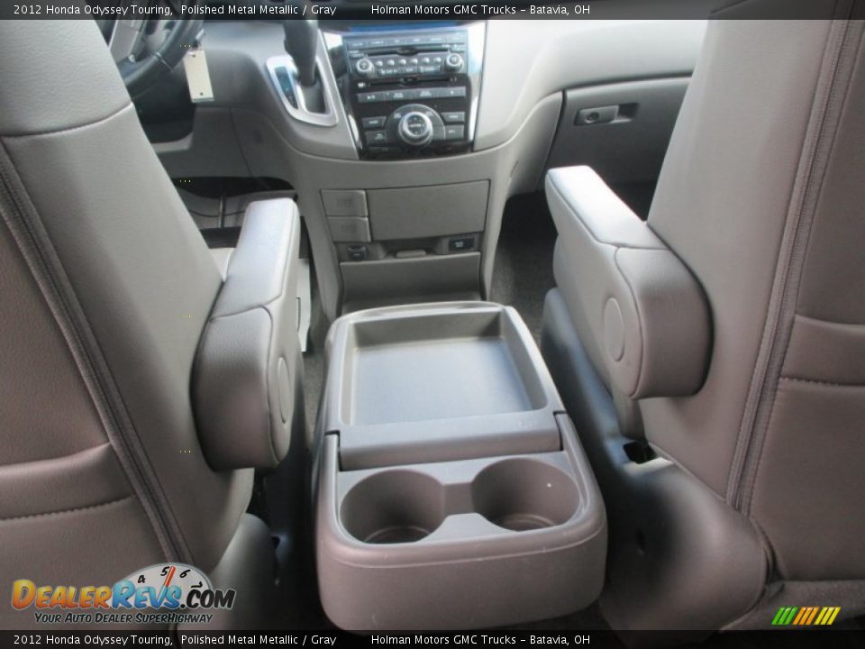 2012 Honda Odyssey Touring Polished Metal Metallic / Gray Photo #25