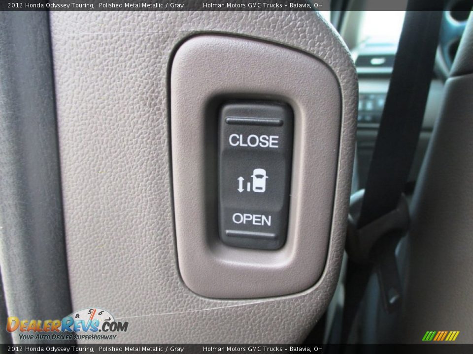 2012 Honda Odyssey Touring Polished Metal Metallic / Gray Photo #28