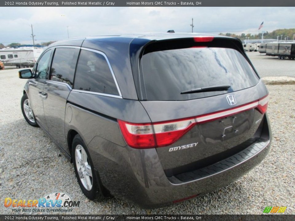2012 Honda Odyssey Touring Polished Metal Metallic / Gray Photo #32