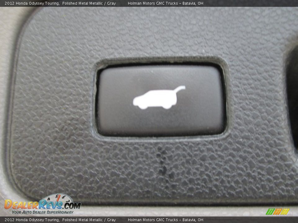 2012 Honda Odyssey Touring Polished Metal Metallic / Gray Photo #35