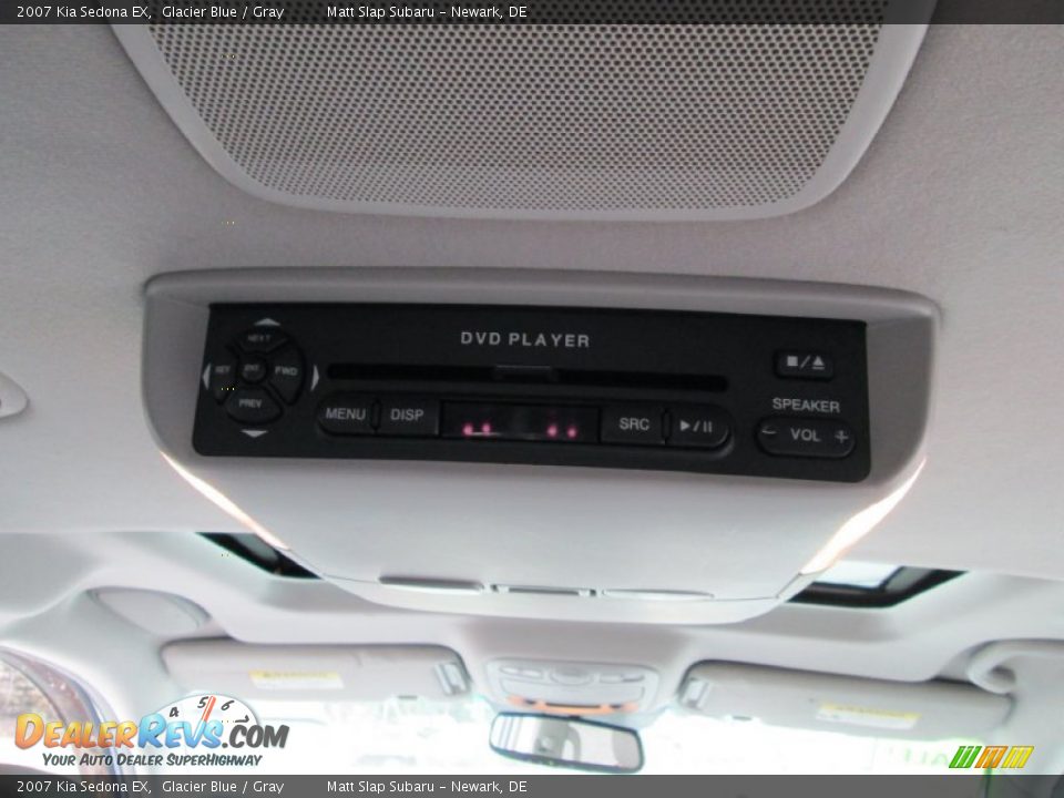 2007 Kia Sedona EX Glacier Blue / Gray Photo #20