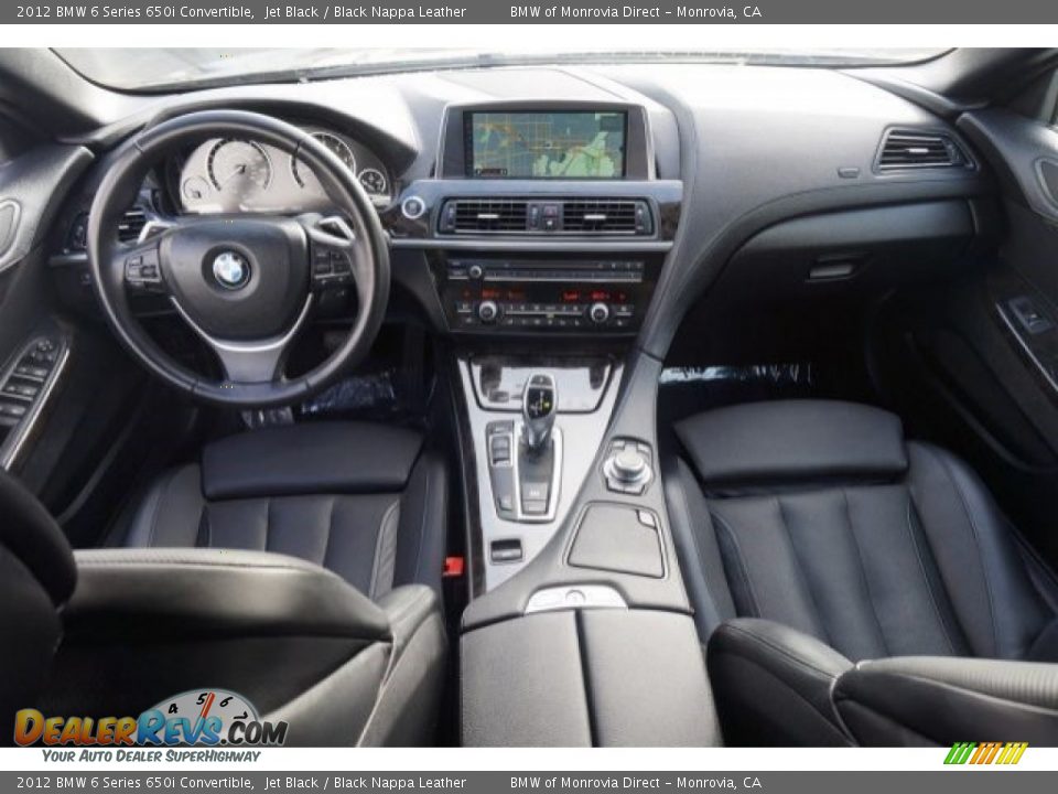 Dashboard of 2012 BMW 6 Series 650i Convertible Photo #11