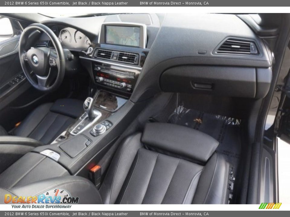 Dashboard of 2012 BMW 6 Series 650i Convertible Photo #12