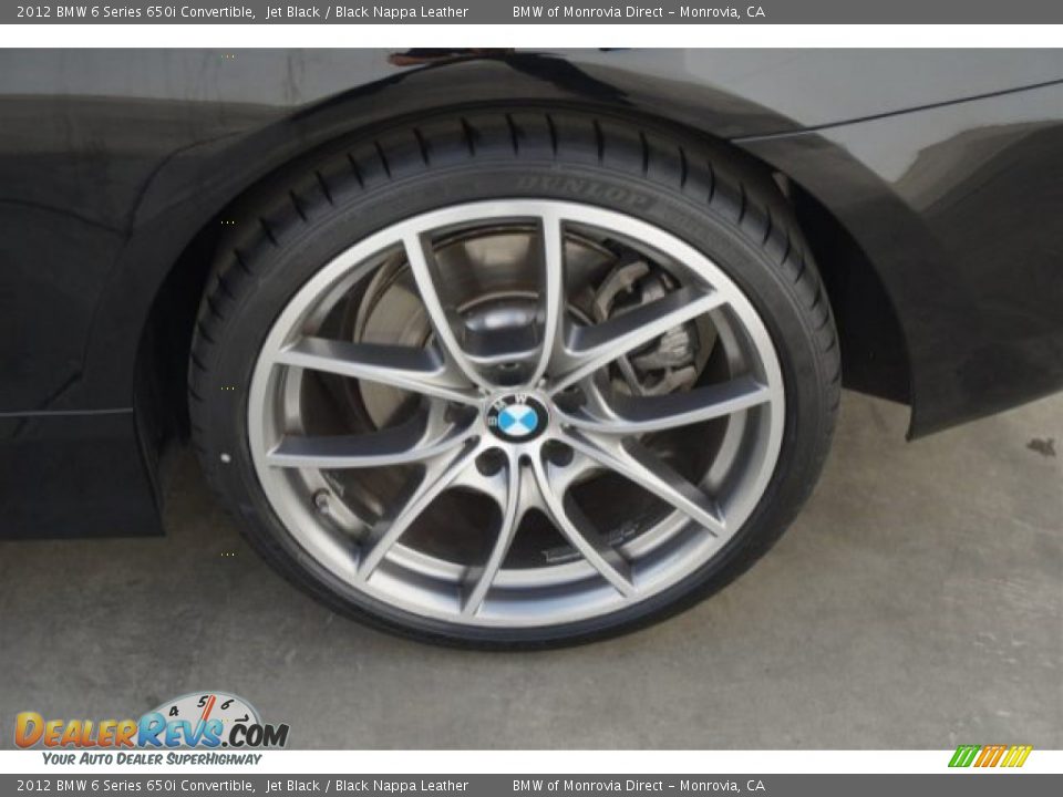 2012 BMW 6 Series 650i Convertible Wheel Photo #21