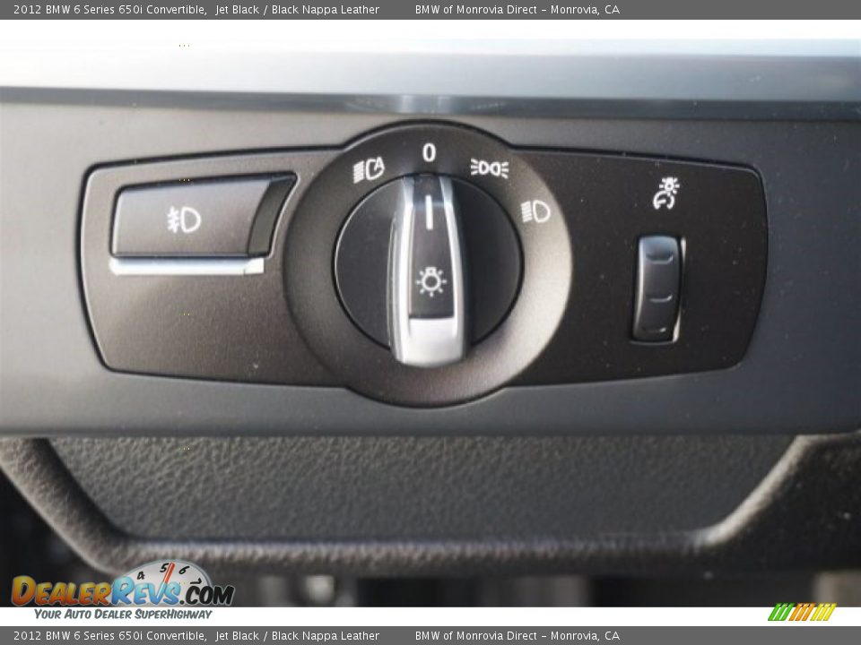 Controls of 2012 BMW 6 Series 650i Convertible Photo #23