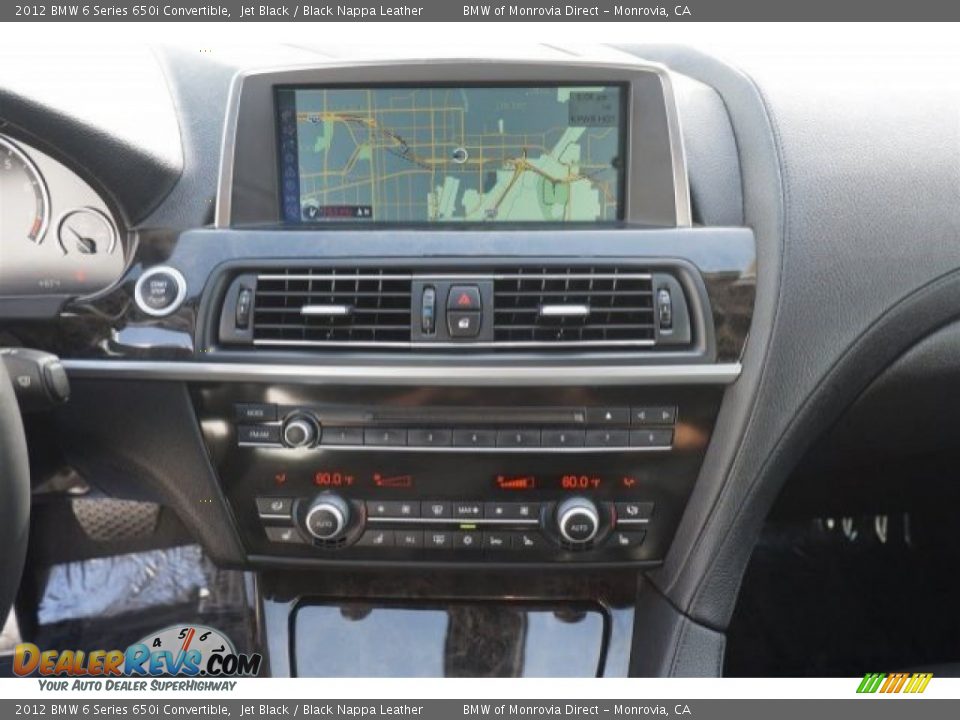 Controls of 2012 BMW 6 Series 650i Convertible Photo #24