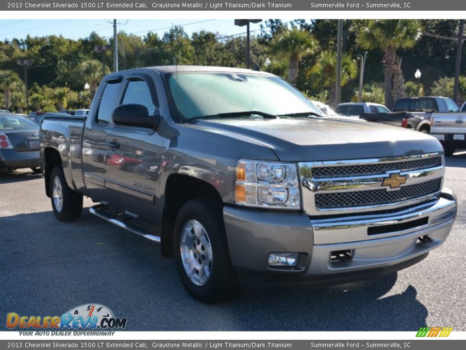 2013 Chevrolet Silverado 1500 LT Extended Cab Graystone Metallic / Light Titanium/Dark Titanium Photo #1