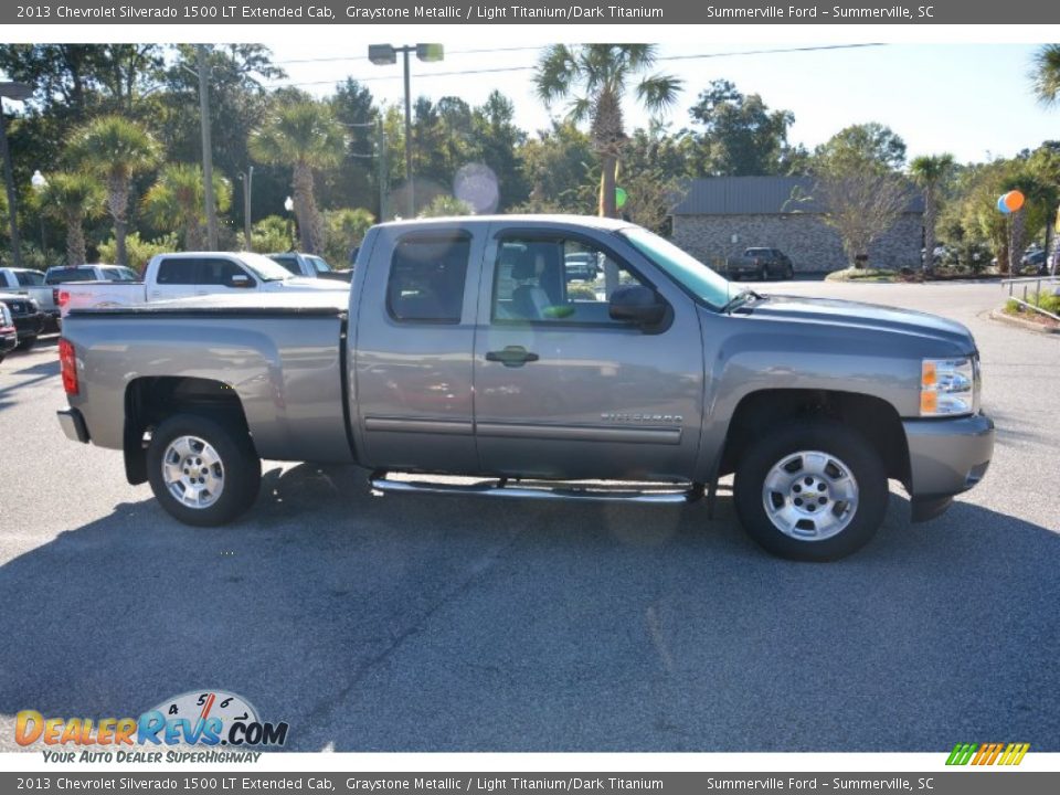 2013 Chevrolet Silverado 1500 LT Extended Cab Graystone Metallic / Light Titanium/Dark Titanium Photo #2