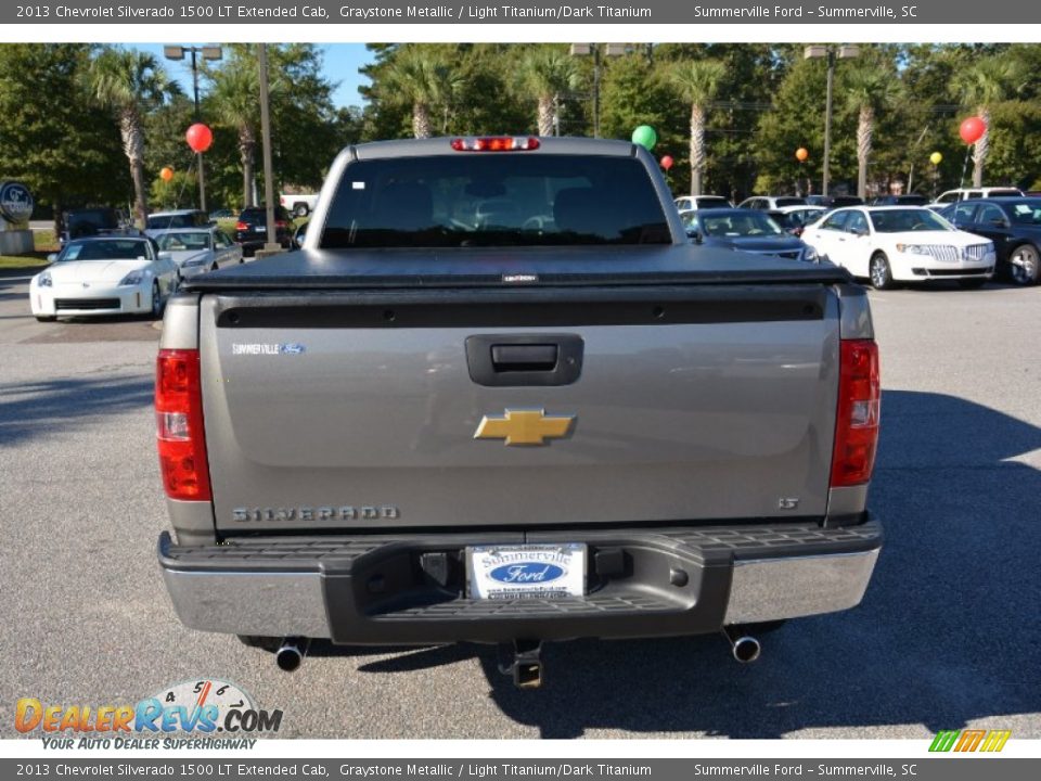 2013 Chevrolet Silverado 1500 LT Extended Cab Graystone Metallic / Light Titanium/Dark Titanium Photo #4