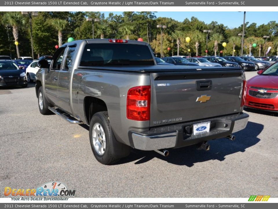2013 Chevrolet Silverado 1500 LT Extended Cab Graystone Metallic / Light Titanium/Dark Titanium Photo #5