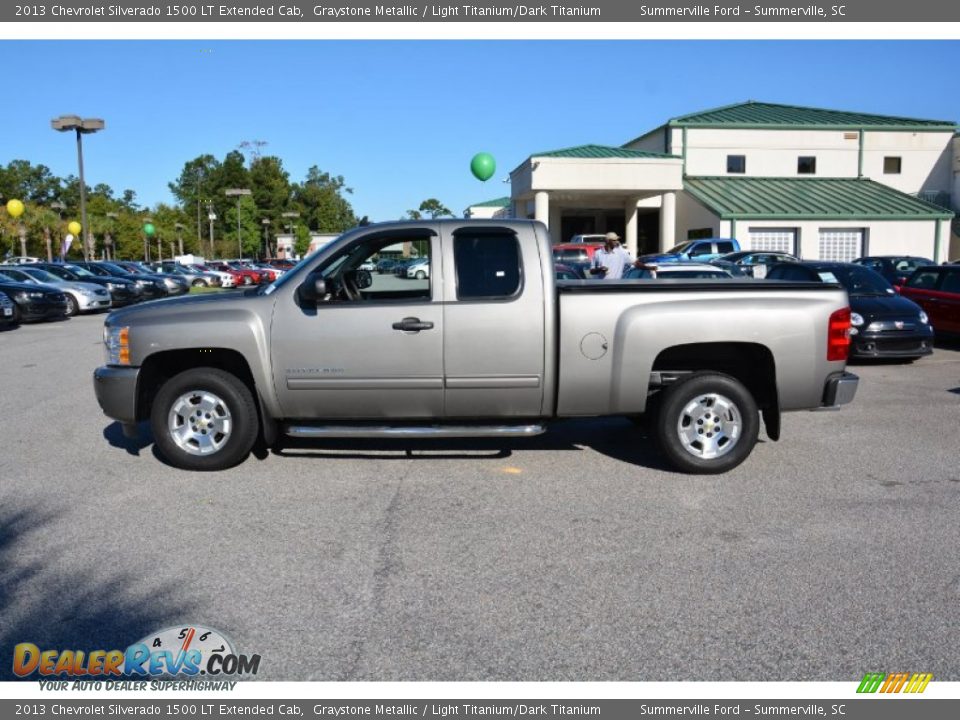 2013 Chevrolet Silverado 1500 LT Extended Cab Graystone Metallic / Light Titanium/Dark Titanium Photo #6