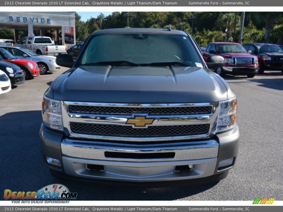 2013 Chevrolet Silverado 1500 LT Extended Cab Graystone Metallic / Light Titanium/Dark Titanium Photo #8