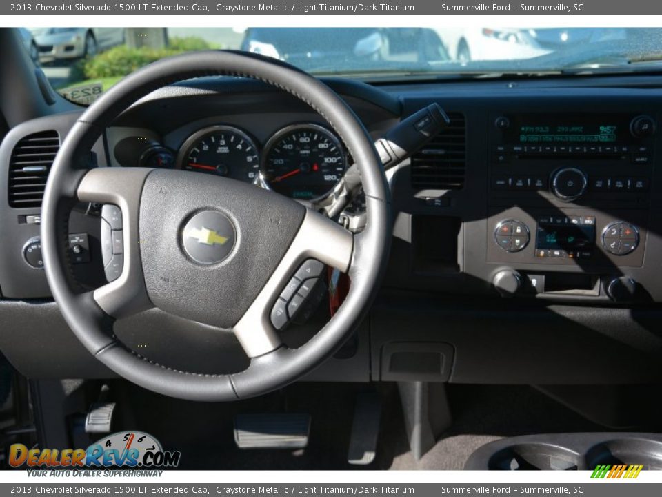 2013 Chevrolet Silverado 1500 LT Extended Cab Graystone Metallic / Light Titanium/Dark Titanium Photo #10