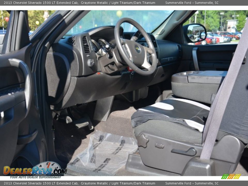 2013 Chevrolet Silverado 1500 LT Extended Cab Graystone Metallic / Light Titanium/Dark Titanium Photo #11